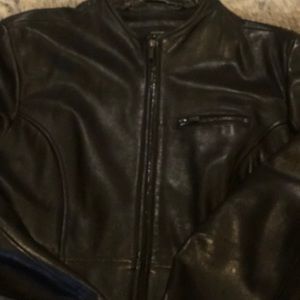 Women leather jacket